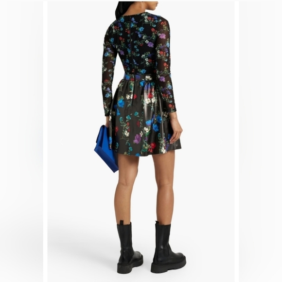 Alice + Olivia Chara Vegan Mini Dress size 12 - Picture 9 of 16